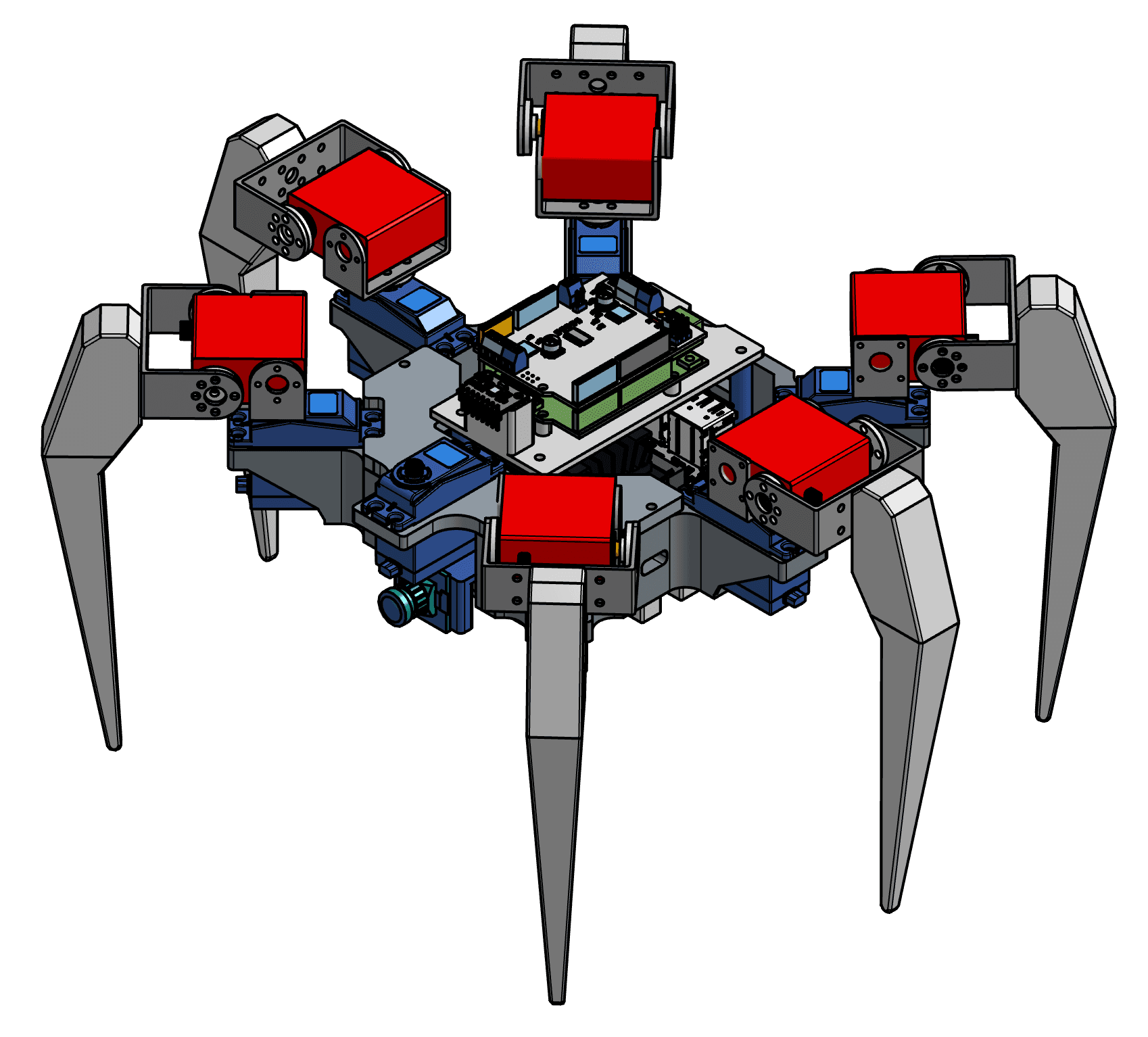 Hexapod CAD Design